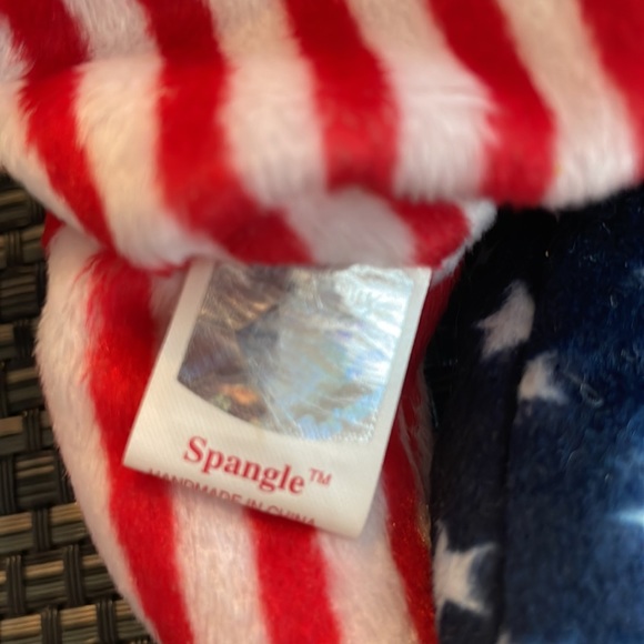 ULTRA RARE Spangle the Bear Beanie Baby - Picture 5 of 6